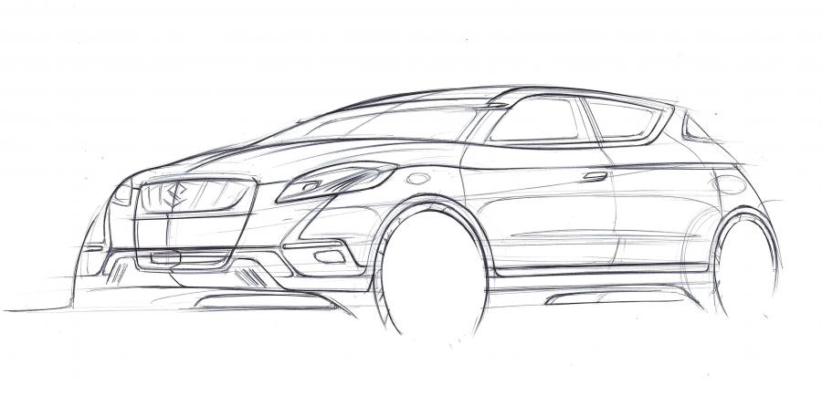  Suzuki S-Cross Concept 2012 года  (фото 4 из 18)